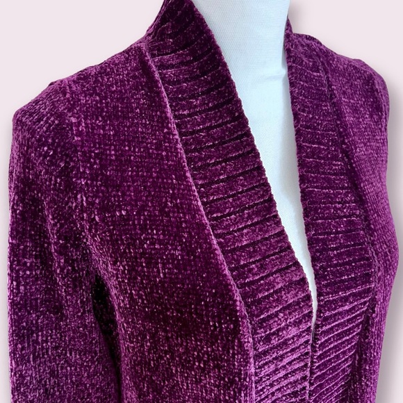 LOFT Sweaters - NWOT Loft Super Soft Purple Cardigan Sweater Size S